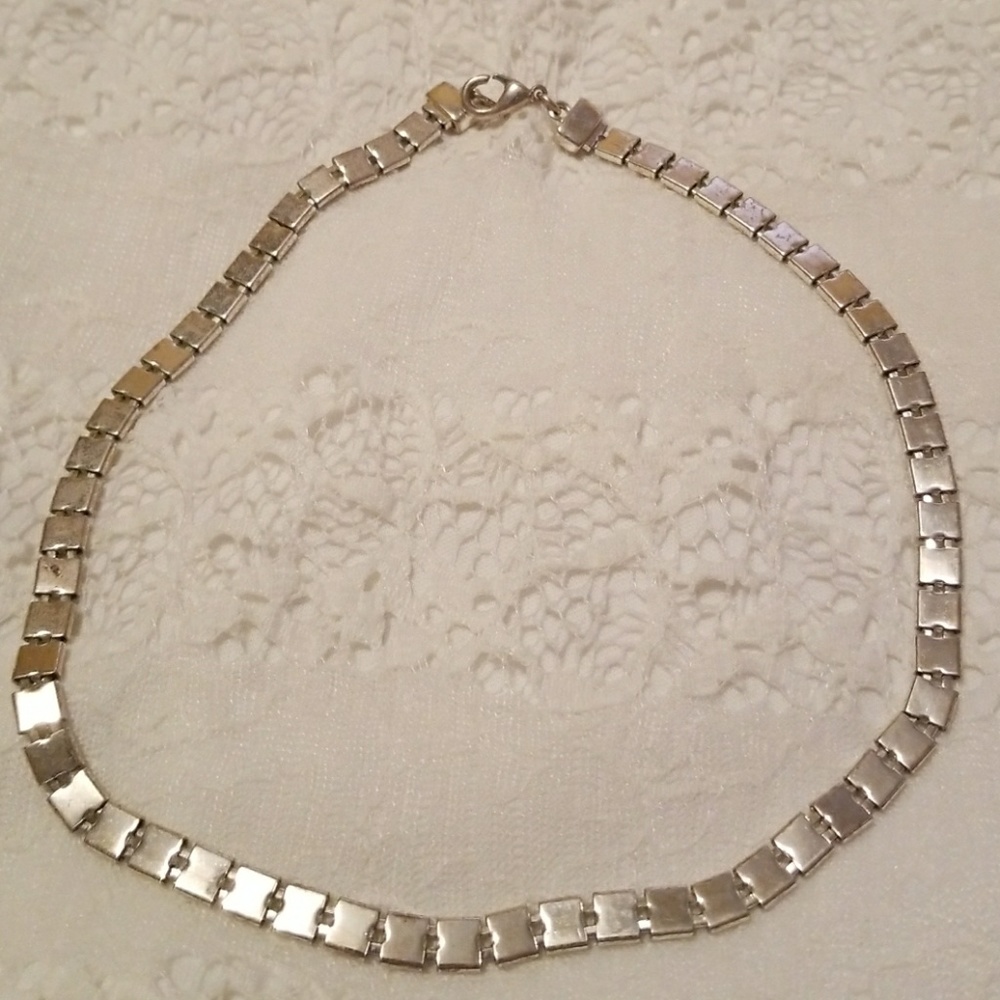 Silver necklace